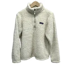 Patagonia(パタゴニア) ブルゾン サイズL レディース美品  - アイボリー 長袖/プルオーバー/秋/冬