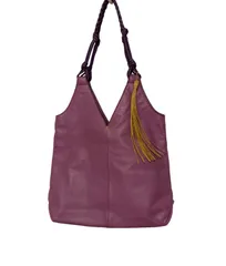  SAZABY  サザビー　トートバック　レディース　パープル　紫【ZK84】