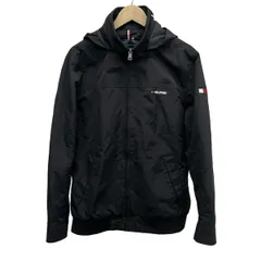 TOMMY HILFIGER(トミーヒルフィガー) ブルゾン サイズXL メンズ美品  - 黒 長袖/春/秋