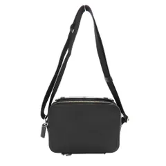 【中古】マイケルコース MICHAEL KORS ショルダー クロスボディ メッセンジャー ハンドバッグ 37F2LCOL6T ブラック メンズ ビジネス シンプル レザー コンパクト 上品 2way A2620513 【無料ギフトラッピング承ります】