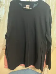 ザラ ZARA ブラック 長袖 Tシャツ