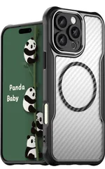 iPhone 16 Proケース MagSafe対応 半透明カバー 薄型 耐衝撃バンパー マット質感