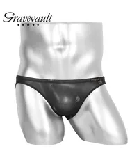 新品 未使用 Gravevault グレイブボールト 下着 【SALE】グレイブお買い得シリーズ メンズ ビキニ パンツ 518783【メール便】 MARKブラック