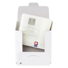 【ギフト】[タオル類]今治 エコナチュール タオルハンカチ ホワイト