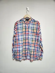 トミーヒルフィガー Tommy チェック シャツ M - S118