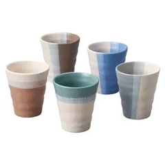 【ギフト】[食器]Zen -禅- 重ね フリーカップ250ml5Pセット K-52