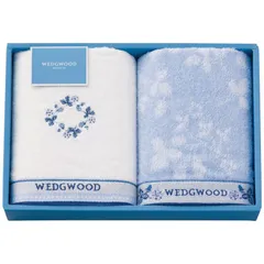 【ギフト】[タオル類]ウェッジウッド ワイルドストロベリー フェイスタオル2P