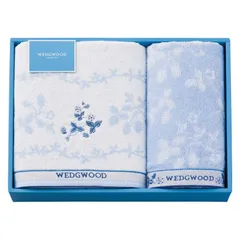 【ギフト】[タオル類]ウェッジウッド ワイルドストロベリー バスタオル&フェイスタオル