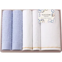 【ギフト】[タオル類]NAGIORI 泉州バス・フェイス・ハンドタオルセット