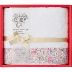 【ギフト】[タオル類]プリマロゼッタ フェイスタオル ピンク