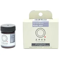 桂屋ファイングッズ みや古染 ECO染料 ポリエステルダイ ポリエステル100%繊維専用 Col.17 パールグレー