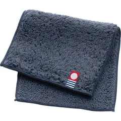 【ギフト】[タオル類]サステナブル今治ハーフハンカチ ネイビー