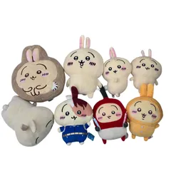 186001 現状品 ちいかわ　うさぎ　ぬいぐるみ 8点まとめ売り