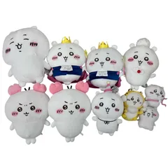 186001 現状品 ちいかわ　ぬいぐるみ　マスコット 10点まとめ売り