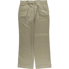 古着 ラルフローレン Ralph Lauren POLO by Ralph Lauren ツータック スラックスパンツ メンズw34相当/eaa545054