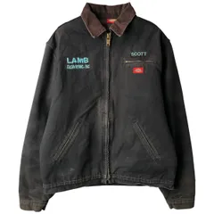 古着 ディッキーズ Dickies デトロイトジャケットタイプ 中綿入り ダックワークジャケット メンズXL相当/evb032740