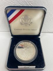 記念プルーフ銀貨 2002年 ソルトレイクシティ オリンピック冬季競技