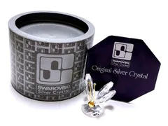 スワロフスキー バタフライ チョウ 蝶 クリスタルフィギュリン オブジェ 置物 廃盤品 SWAROVSKI ★