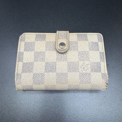 ルイヴィトン ダミエ アズール がま口 財布 - メルカリ