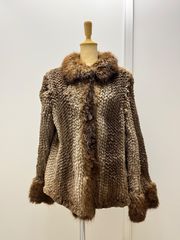 EMBA リアル　フォックスファーコート EMBA フォックスファーコート 毛皮 リアルファー C2601274 - メルカリ