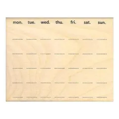 こどものかお スタンプ N#手帳はんこ部 マンスリー/月間スケジュール/カレンダー 0414-002