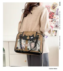 痛バッグ 斜め掛け 手持ち 痛バ 痛ば 推し活バッグ ハンドバッグ 高級  推し活 バッグ 肩掛け 鞄