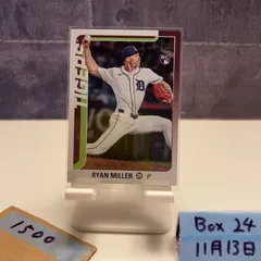 2025 Topps Ryan Miller 12/99 Detroit Tigers RC ルーキー Rookie カード