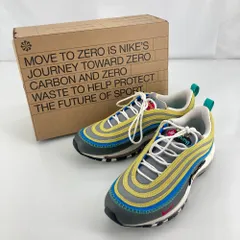 05w17873 ナイキ NIKE  AIR MAX 97 SE  グレー/イエロー  27.5cm US9.5 UK8.5 EU43 インドネシア製 メンズ  スニーカー  DH4759-001  【中古品】
