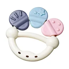 トイローヤル Grayish Basic toy なめなめ歯がため グレー ( 水洗い可能 / 歯固め ) 消毒できる おもちゃ ( 握りやすい