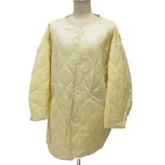 美品☆FREAKS STORE フリークスストア キルティングコート レディース 中綿入り ナイロンコート ミリタリー