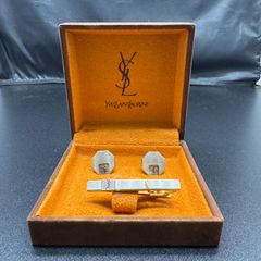 新品 タグ付き】イヴ・サンローラン カフスリンクス ネクタイピン