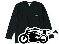 スピードアディクト POCKET L/S T-shirt BLACK/長袖ポケットTシャツポケtee刺繍ワッペンワンポイント世界最速のインディアンモトサイクル