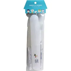 FINE(ファイン) スヌーピー&フレンズ 歯ブラシセット ホワイト 1セット