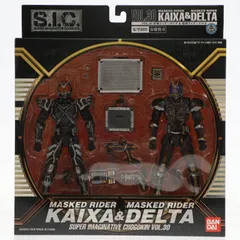 S.I.C. VOL.30 仮面ライダーカイザ&仮面ライダーデルタ 仮面ライダー555(ファイズ) 完成品 可動フィギュア バンダイ