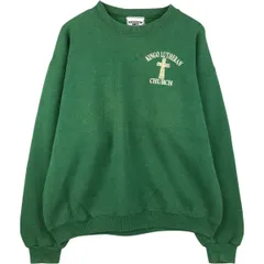 古着 90年代 リー Lee プリントスウェットシャツ トレーナー USA製 メンズL相当 ヴィンテージ/eaa591577