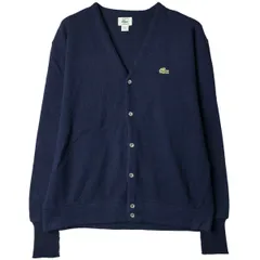 古着 80~90年代 ラコステ LACOSTE IZOD アクリルニットカーディガン USA製 メンズXL相当 ヴィンテージ/eaa546662