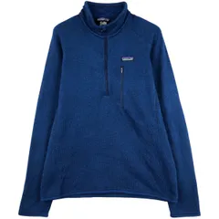 古着 パタゴニア Patagonia ベターセーター 25521FA12 ハーフジップ フリースプルオーバー メンズM相当/eaa604831