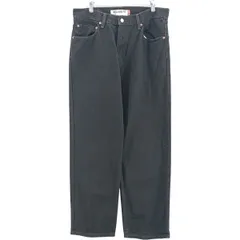 古着 リーバイス Levi's 550 RELAXED FIT ブラックデニム テーパードデニムパンツ メンズw33相当/eaa482925