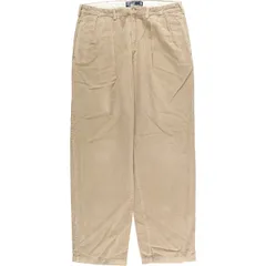 古着 ラルフローレン Ralph Lauren POLO by Ralph Lauren ツータック 太畝 コーデュロイパンツ メンズw33相当/eaa482129