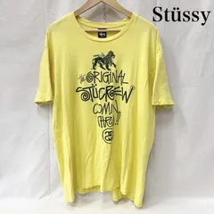 ステューシー ラスタライオン ライオンロゴ プリントTシャツ イエロー Lサイズ メンズ L ISItems【USED】【古着】【中古】50151725のサムネイル