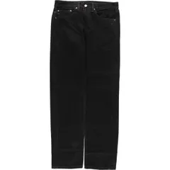 古着 リーバイス Levi's 505 ブラックデニム テーパードデニムパンツ メンズw33相当/eaa482468