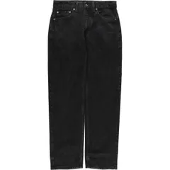 古着 リーバイス Levi's 505 ブラックデニム テーパードデニムパンツ メンズw30相当/eaa483196