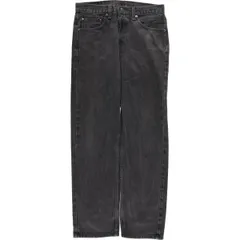 古着 リーバイス Levi's 505 ブラックデニム テーパードデニムパンツ メンズw31相当/eaa483126