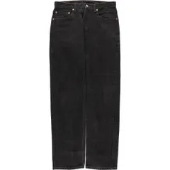古着 90年代 リーバイス Levi's 505-0260 ブラックデニム テーパードデニムパンツ メンズw34相当 ヴィンテージ/eaa483019