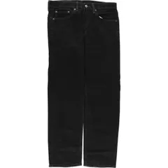 古着 リーバイス Levi's 505 ブラックデニム テーパードデニムパンツ メンズw33相当/eaa482678