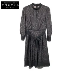 Leilian レリアン 0102984-99-A ﾋﾟﾝｸ×ﾌﾞﾗｯｸ ﾎﾟﾘｴｽﾃﾙ ﾄﾞﾚｽﾜﾝﾋﾟｰｽ 9