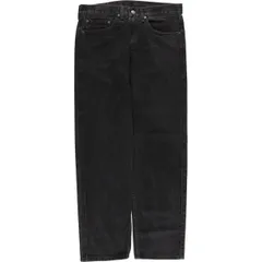 古着 リーバイス Levi's 505 ブラックデニム テーパードデニムパンツ メンズw33相当/eaa483156