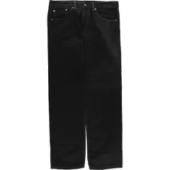 古着 リーバイス Levi's 505 ブラックデニム テーパードデニムパンツ メンズw34相当/eaa419921