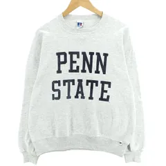 古着 90年代 ラッセル Russell ATHLETIC PENN STATE ペンシルベニア州立大学 カレッジスウェットシャツ トレーナー USA製/eaa480810