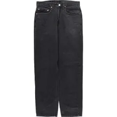 古着 90~00年代 リーバイス Levi's 550 ブラックデニム テーパードデニムパンツ メンズw31相当 ヴィンテージ/eaa482929